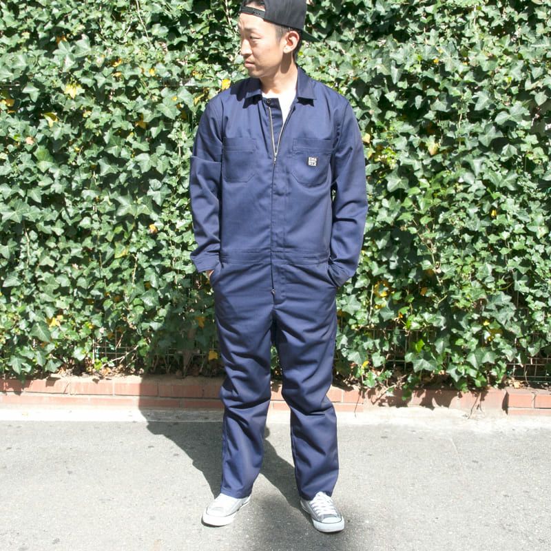 木梨サイクル オールインワン デニム つなぎ - メルカリ