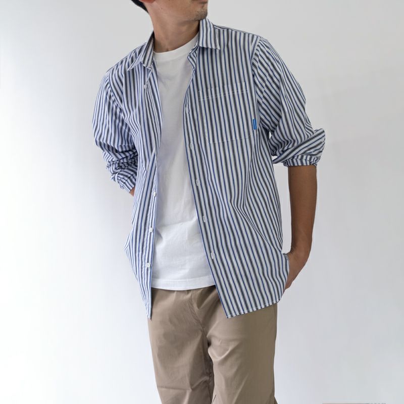 【木梨サイクル】即完売品 ストライプ ボタンダウンシャツ by ファッション KINASHICYCLE 木梨サイクル ストライプ ボタンダウン