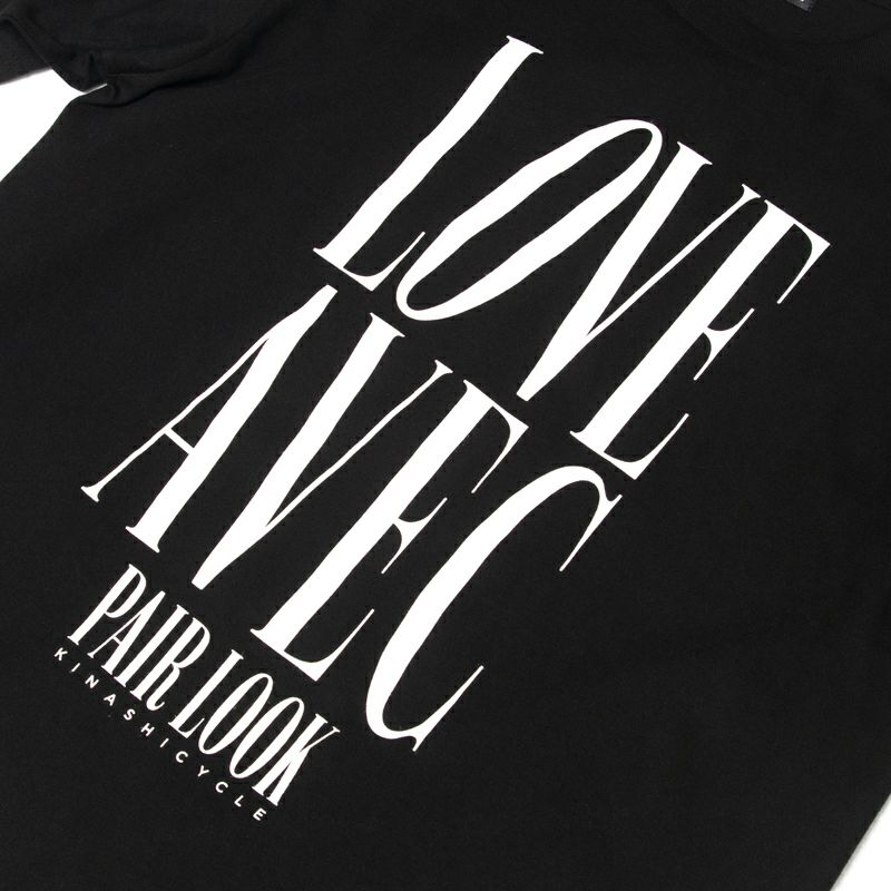 RILY Talkin' 'bout Love Tシャツ XL ブラック Tシャツ(LOVE AVEC) | 木梨サイクル
