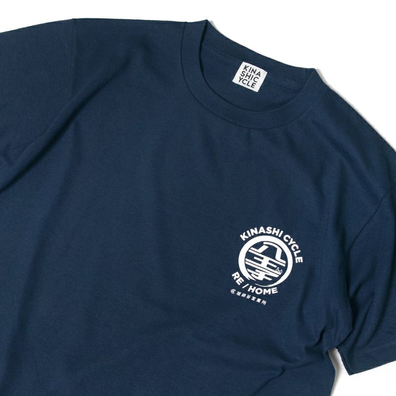 八王子リホーム×木梨サイクル コラボTシャツ メトロブルー Sサイズ Tシャツ(八王子リホーム×木梨サイクル) | 木梨サイクル