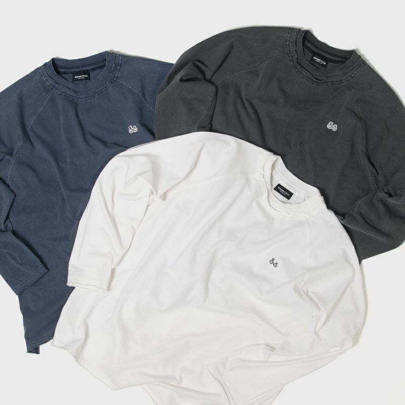 木梨サイクル　ピグメントロングTシャツ　XL ピグメントロングTシャツ | 木梨サイクル