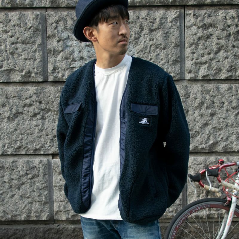 木梨サイクル ミリタリーボアブルゾン ミリタリーボアブルゾン | 木梨サイクル