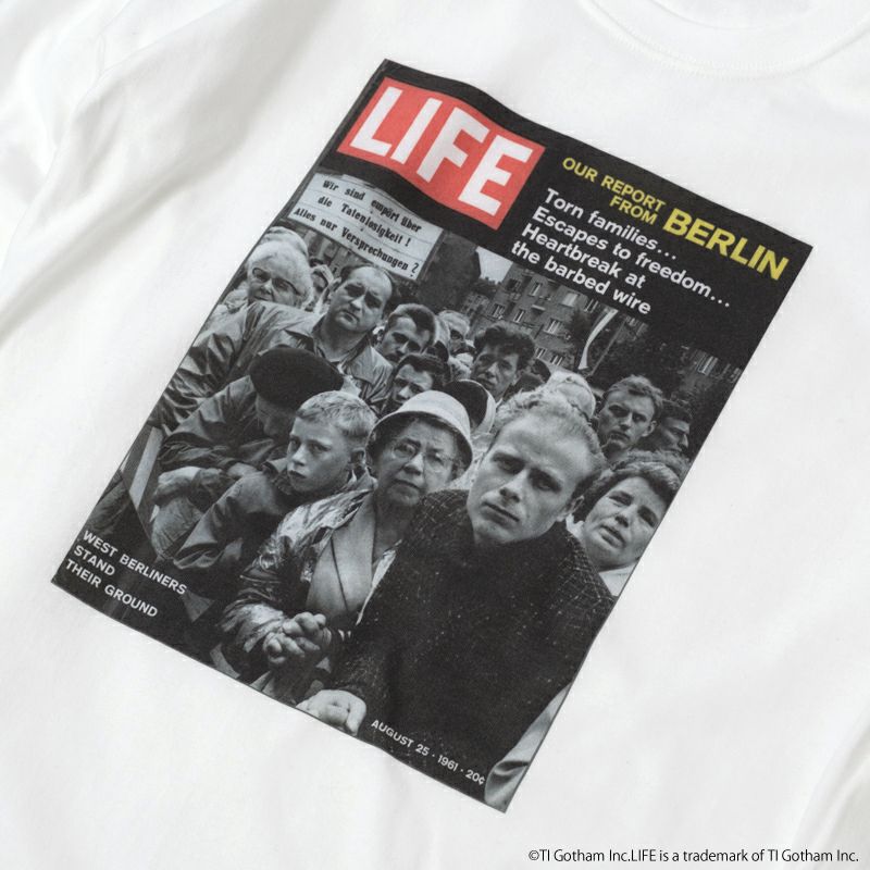 木梨サイクル AGSコラボロングスリーブ ロングTシャツ（LIFE×木梨サイクル 1961年8月25日号） | 木梨