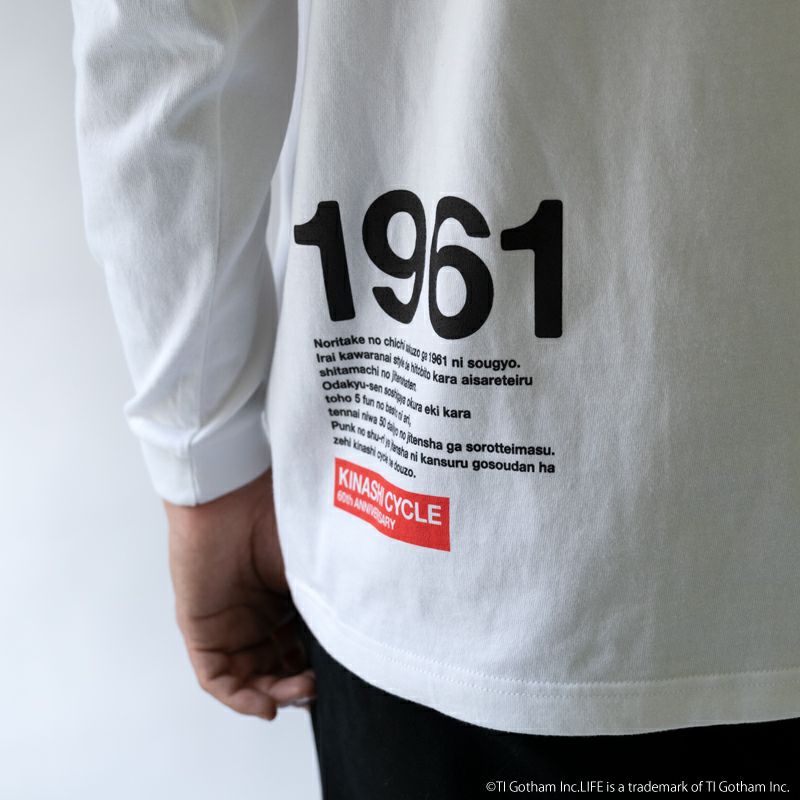 ロングTシャツ（LIFE×木梨サイクル 1961年11月3日号） | 木梨