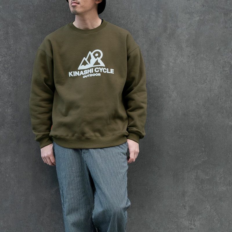 木梨サイクル　肉厚クルーネック(OUTDOOR) 肉厚クルーネック(OUTDOOR) | 木梨サイクル