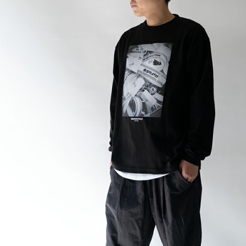 【木梨サイクル】即完売品 PANNO ロングスリーブTシャツ XL ブラック 木梨サイクル】即完売品 PANNO ロングスリーブTシャツ XL