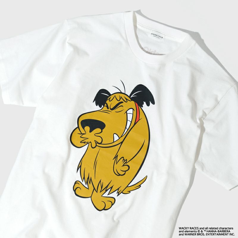 木梨サイクル　Tシャツ　ケンケン　wackyRacesNo.1　ホワイト (L) Tシャツ（wackyRaces No.1) | 木梨サイクル
