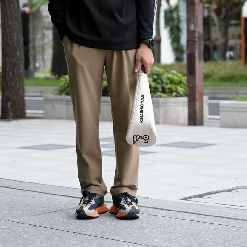 L 木梨サイクル レーヨンストレッチパンツ（GOLF) ゴルフ L CHACOAL【木梨サイクル レーヨンストレッチパンツ（GOLF