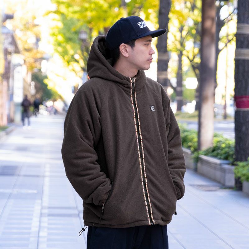 フリースフードジャケット | 木梨サイクル