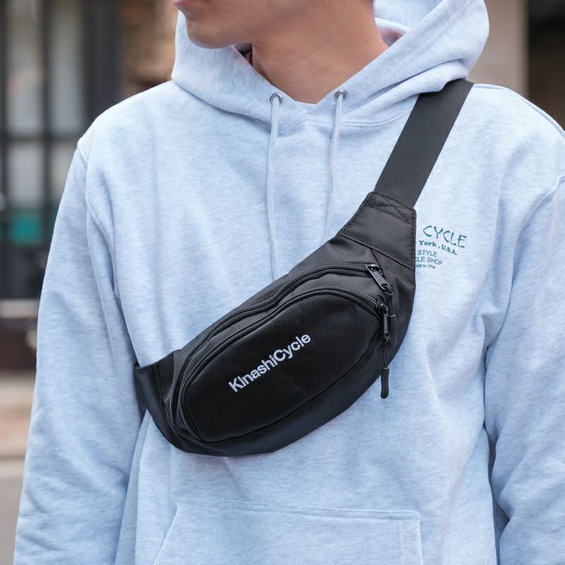 【美品】KINASHI CYCLE 木梨サイクル ボディバッグ ショルダーバッグ 未使用級✨ 木梨サイクル × ポーター ボディバッグ ショルダー