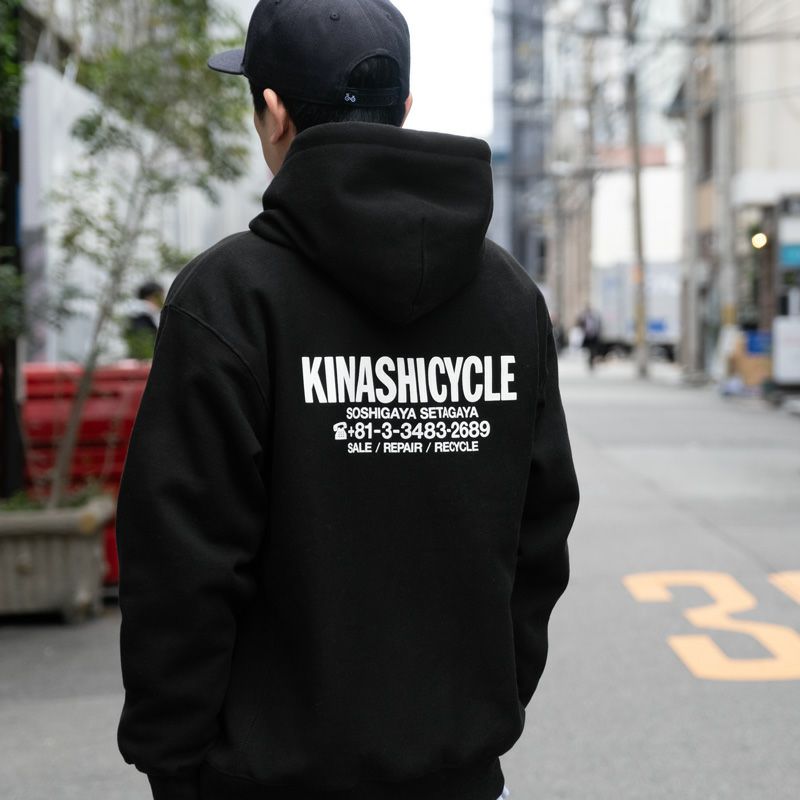 KINASHI CYCLE 木梨サイクル 星野源着 スウェットパーカー KINASHI CYCLE 木梨サイクル 星野源着 スウェットパーカー