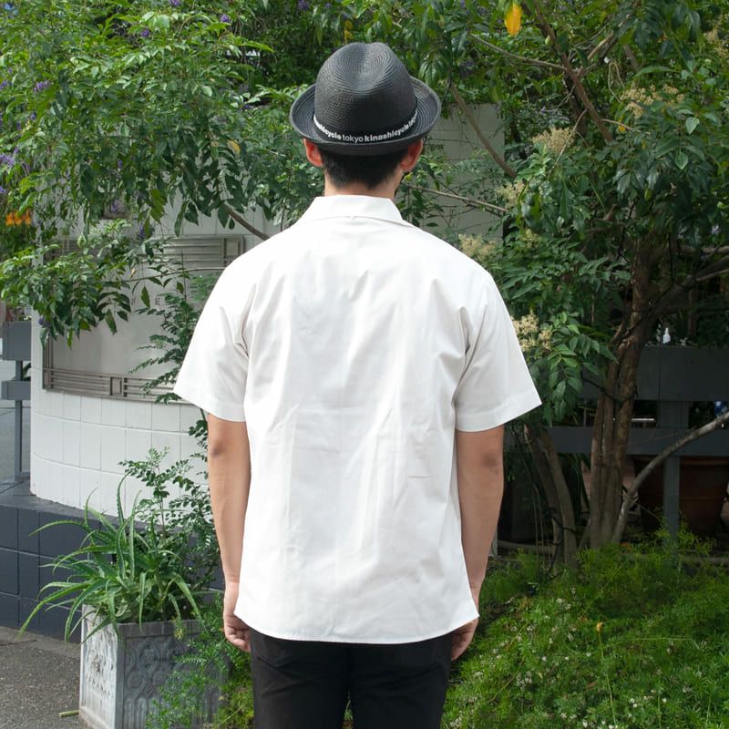 【 人気 商品 】木梨サイクル ニットシャツ 半袖 グレー L サイズ 白鯨 半袖シャツ 大きいサイズ メンズ 2L 3L 4L 5L 無地
