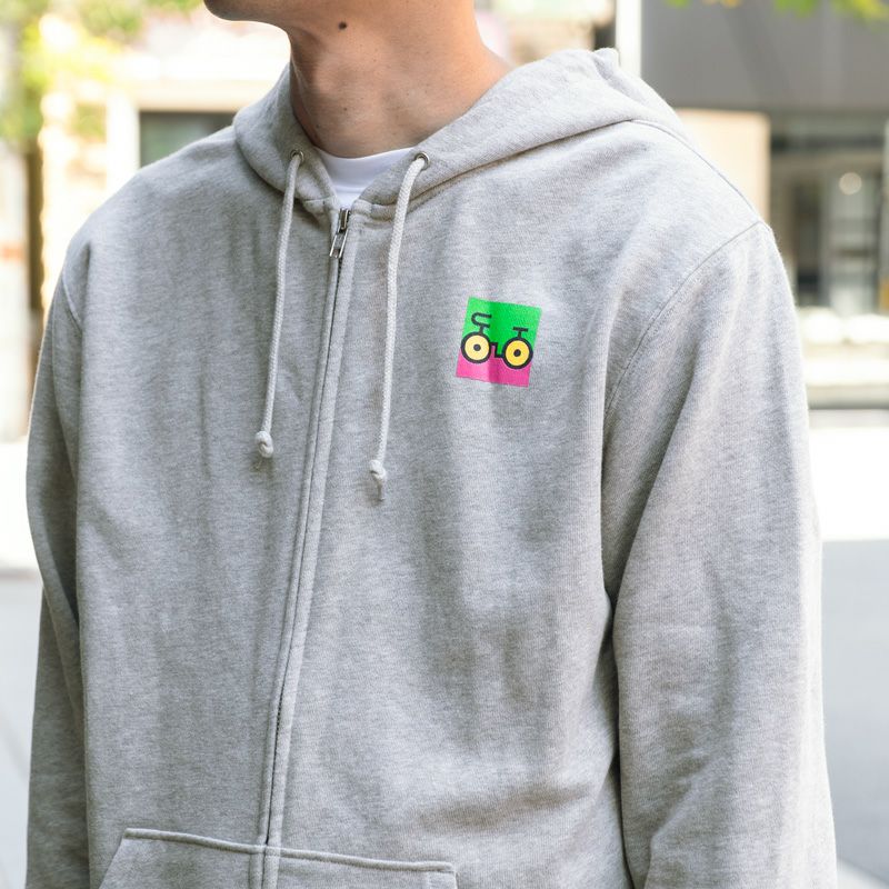 ジップパーカー（BOX LOGO） | 木梨サイクル