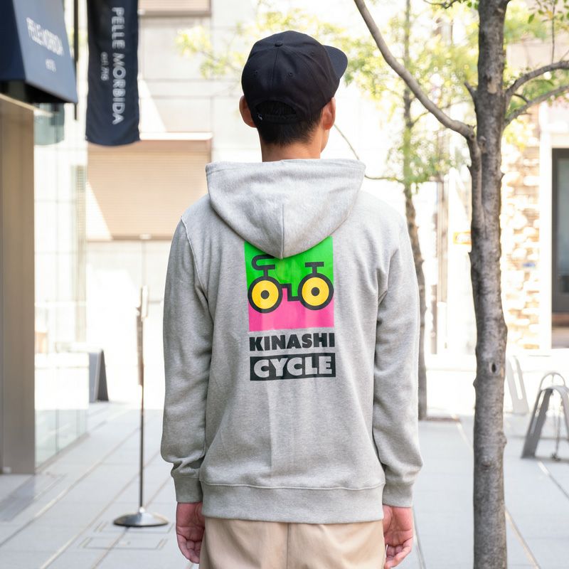 ジップパーカー（BOX LOGO） | 木梨サイクル
