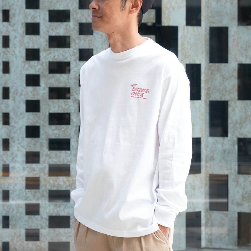 ロングTシャツ（GOOD BICYCLE, GOOD SERVICE） | 木梨サイクル