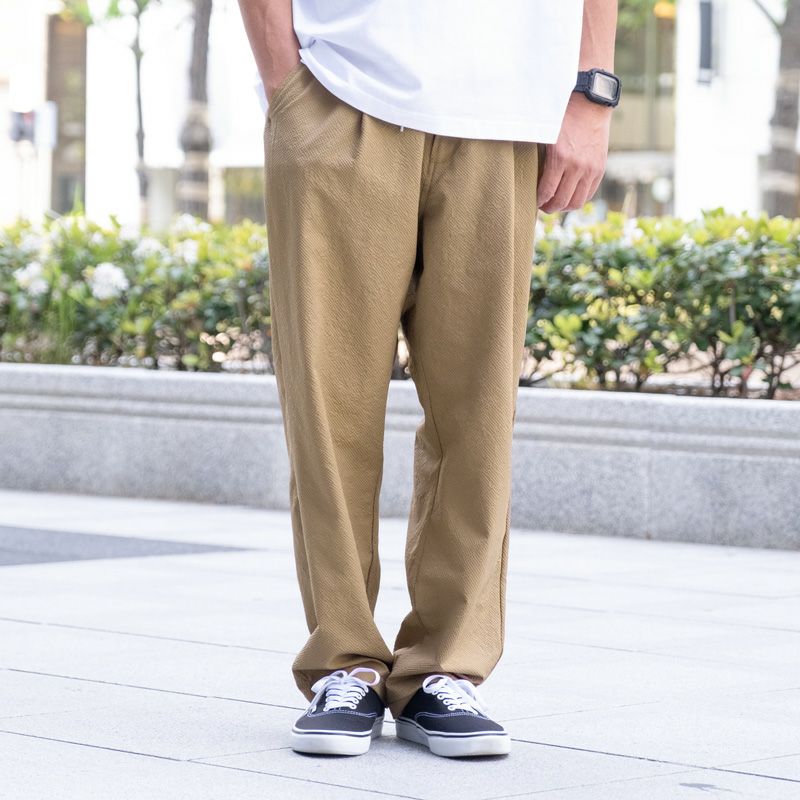 シアサッカータックパンツ | 木梨サイクル