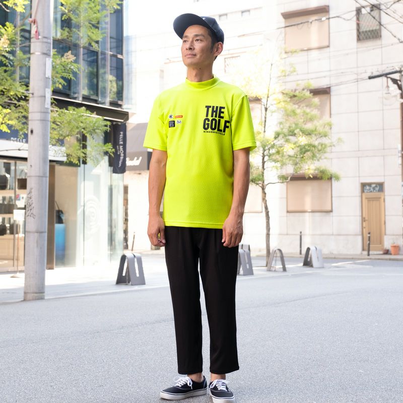 木梨サイクル THE GOLF モックネック L メッシュトリコットモックネック（THE GOLF） | 木梨サイクル