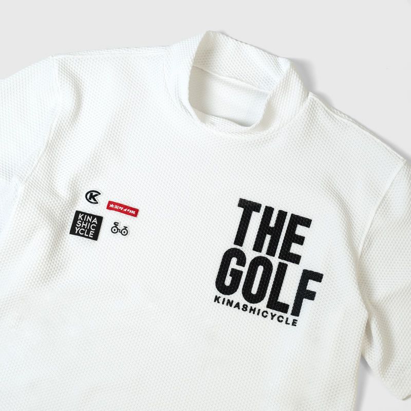 新品未使用 木梨サイクル THE GOLF メッシュトリコットモックネックシャツ メッシュトリコットモックネック(THE GOLF) | 木梨サイクル