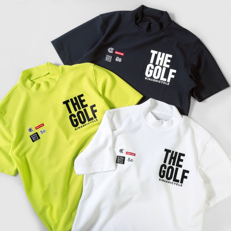 KINASHI CYCLE / 木梨サイクル THE GOLF モックピステ 半袖モックネックピステ(THE GOLF) no.1521 color: BLACK/RED