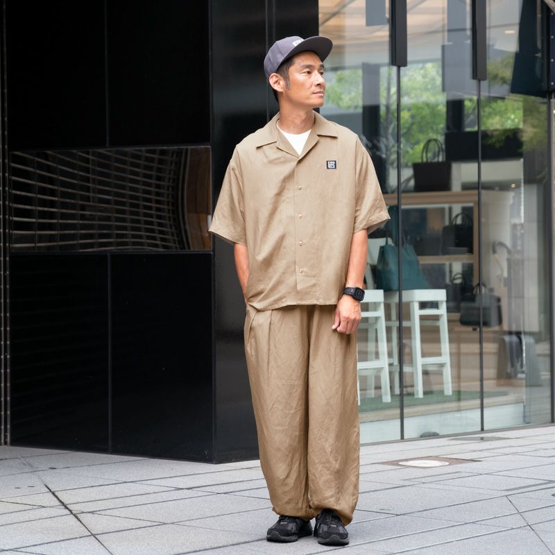 banmariバルーンパンツ　コットンツイル　ベージュ banmariバルーンパンツ コットンツイル ライトベージュ 楽天市場