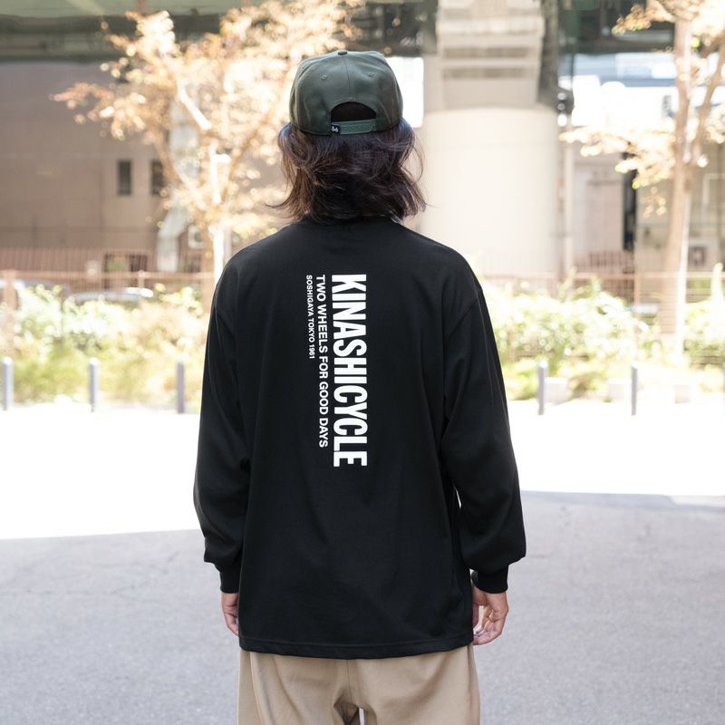 木梨サイクル ロングTシャツ（TWO WHEELS） | 木梨サイクル