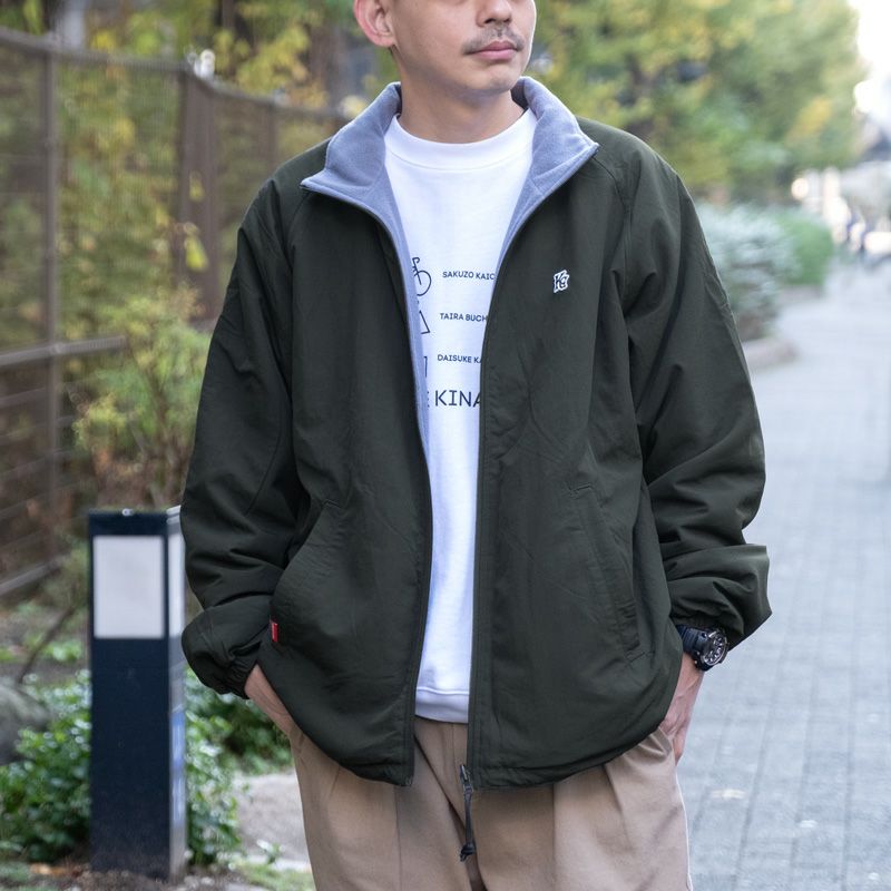 フリース×ナイロンリバーシブルブルゾン | 木梨サイクル