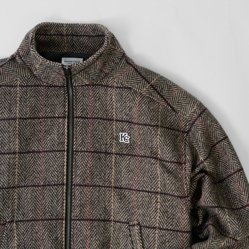 ツイードボンバージャケット | 木梨サイクル
