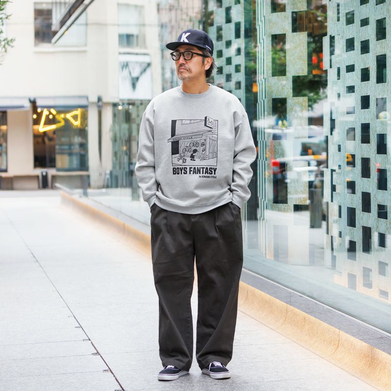 クルーネックスウェット（Boy's Fantasy） | 木梨サイクル