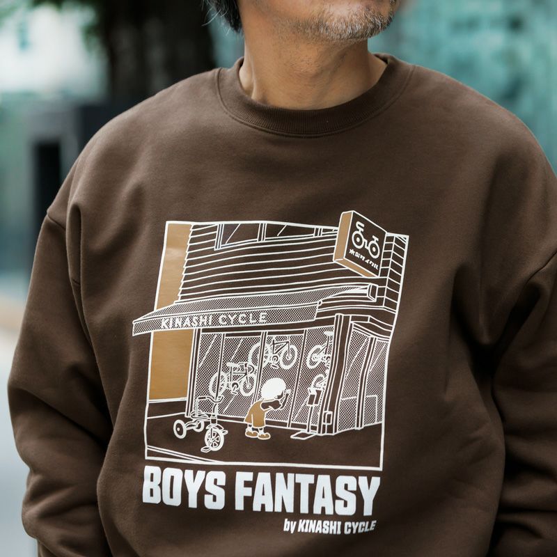 クルーネックスウェット（Boy's Fantasy） | 木梨サイクル